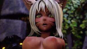 cat girl hentai monster fuck - 3 catgirls summon a gigacock demon and got fuck silly 4kPorn.XXX